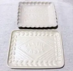 大幅値下げ★棚橋祐介★新品未使用 棚橋祐介 四角皿 皿 未使用品 2枚セット 2025年最新棚橋祐介の人気