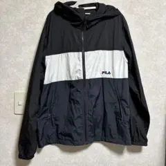 FILA ナイロンジャケット　フード付き　L サイズのサムネイル