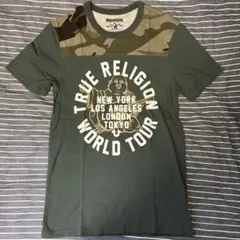 TRUE RELIGION Tシャツ カモフラ柄 XS