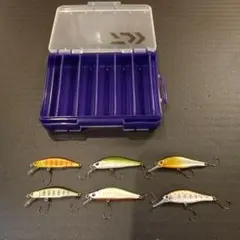 Daiwa ルアーセット 6点 ケース付きのサムネイル