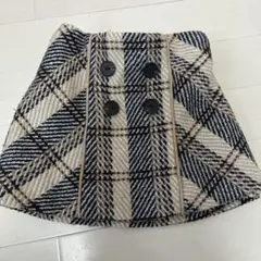 チェックスカート　90