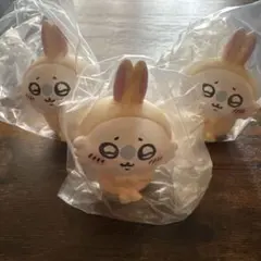 ちいかわ ソフビフィギュア4 うさぎなモモンガ　ガチャ 3点セット
