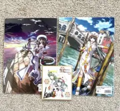 ARIA原作 クリアファイル 6枚セット おまけ ミニ色紙付き