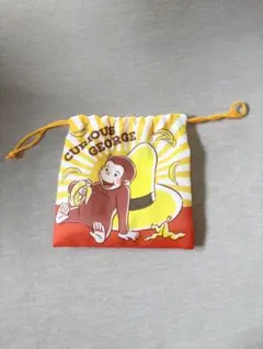おさるのジョージ ミニ巾着袋のサムネイル