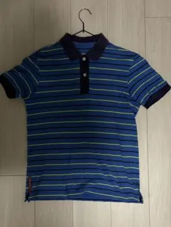 PRADA プラダ 半袖ポロシャツ XSサイズ 紺色 ラバーネーム 中古・古着通販】PRADA (プラダ) 半袖シャツ ネイビー サイズ:M