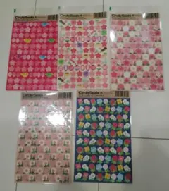 Ryu-Ryu Circle Seals 5枚セット