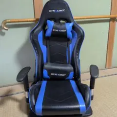 GTRACING ゲーミングチェア ゲーミング座椅子 GT89-BLUE