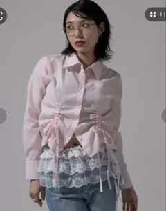 リボンシャツ