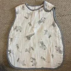 動物柄 ベビースリーパー コットンガーゼ製