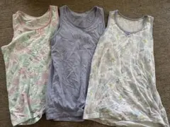 ノースリーブ・タンクトップ3枚セット　140㎝