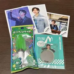 Snow Man 阿部亮平　公式写真　ON ミラー　ミニペンライト　セット