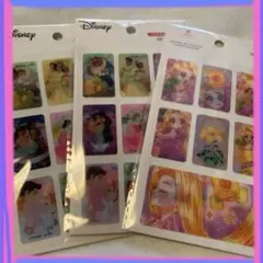 お値下げ＊お早めに♪プリンセス3Dシール 2枚＆ラプンツェル3Dシール1枚