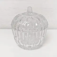 R*O様 美品 ボヘミア クリスタル 蓋付 ボンボニエール 小物入れ 展示品
