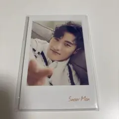 Snow Man オレンジkissチェキ風カード