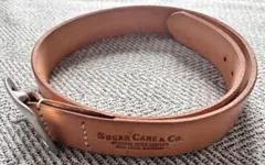 SUGAR CANE GARRISON LEATHER BELT size32