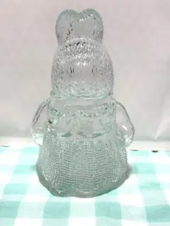 小物入れ　ガラス製　うさぎ