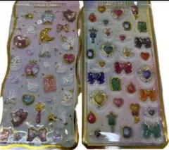 3.amifa カプセルシール クリスタル風 2枚セット