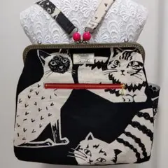Paraiso がま口バッグ 虎 - メルカリ