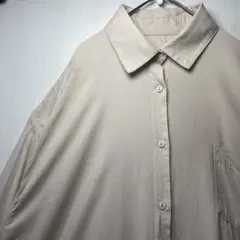 RAG MACHINE ロングシャツ ベージュ L 羽織りのサムネイル
