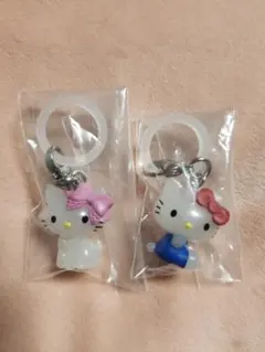 ハローキティ めじるしアクセサリー スタンダード チャーミーキティ 2点セット