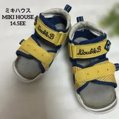 【訳あり】ミキハウス MIKI HOUSE Double.B ベビーサンダル