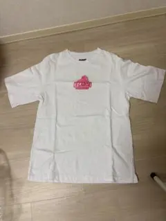 XLARGE ホワイト Tシャツ ピンクロゴ　［値下げしました］