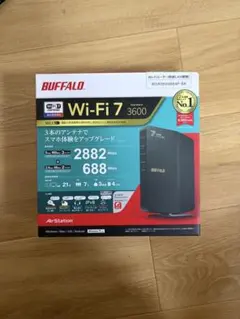 BUFFALO Wi-Fi 7 無線LANルーター WSR3600BE4P-BKのサムネイル