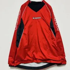 カッパ　Kappa サッカー　レッド Vネック ピステ　S