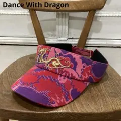 ダンスウィズドラゴン バイザー フリー 総柄 ゴルフのサムネイル