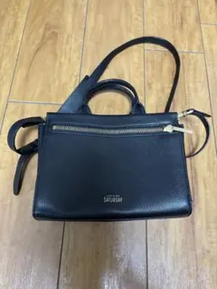 KATE SPADE SATURDAY 2way バッグ 黒 レザーのサムネイル