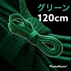 NIKE等靴ひも【120cmローカット用】グリーン　緑　靴紐 シューレース 韓国