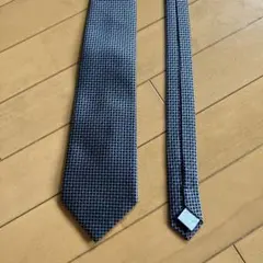 NEW COLLECTION ネクタイ ブラックチェック柄