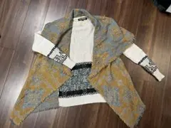 【Desigual】ニットカーディガン　L size デシグアル