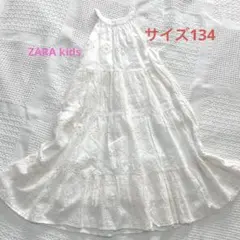 ZARA kids ティアードワンピース　サイズ134