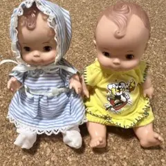 60's ヴィンテージ ヒッピー ガール ドール オルゴール 女の子 人形