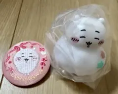 【最終値下げ‼️】ちいかわ 雲の上でおやすみライト ちいかわ 刺繍缶バッジ セット