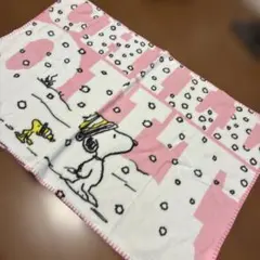 スヌーピー　ブランケット　ピンク　約90✖︎60 新品未使用