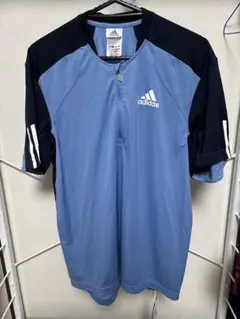 【新品・未使用】adidas テニスウェア ジッパー付き タグ付き