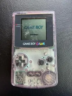 【起動確認済】ゲームボーイカラー クリアパープル