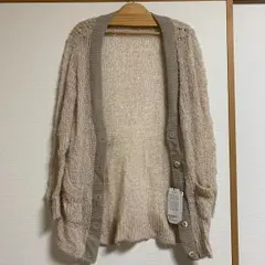 新品☆E hyphen world gallery モヘアカーディガン