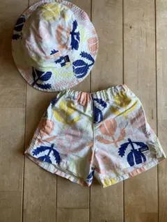 Patagonia 帽子ハーフパンツセット サイズ2T