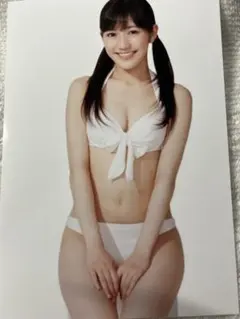 中島史恵 ミントグリーン ビキニ ワイドチェキ - メルカリ