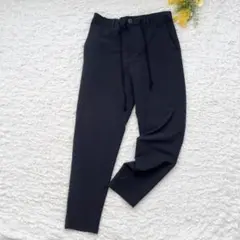 アーノルドパーマー　ストレッチイージーパンツ　M 黒　ウエストゴム　刺繍ロゴ