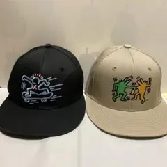 Keith Haring ベースボールキャップ 2点セット