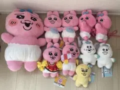 【新品未使用】おぱんちゅうさぎ んぽちゃむ ぬいぐるみ 10点 まとめ売り