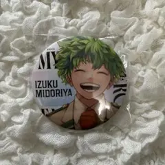 僕のヒーローアカデミア 75￼mm 缶バッジ 緑谷出久