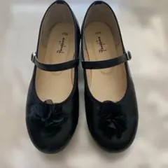 POMPKINS フォーマルシューズ　黒　22㎝　日本製