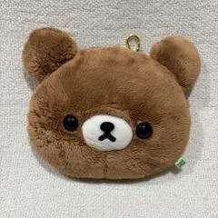 リラックマ チャイロイコグマ リール付きパスケース ぬいぐるみ 定期入れ