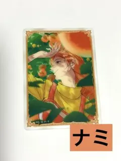 ワンピース　ILLUSTRATION WORKS　クリアカード　ナミ　クリカ