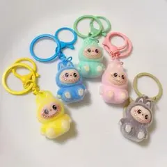 ラブブぬいぐるみキーチェーンセット